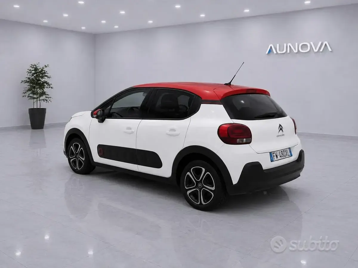 Usata Citroën C3 PureTech 82 CV (60 kW) 2017 Bianco Berlina