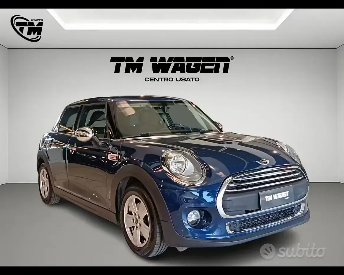 Usata Mini ONE 102 CV (75 kW) 2015 Bluazzurro Utilitaria
