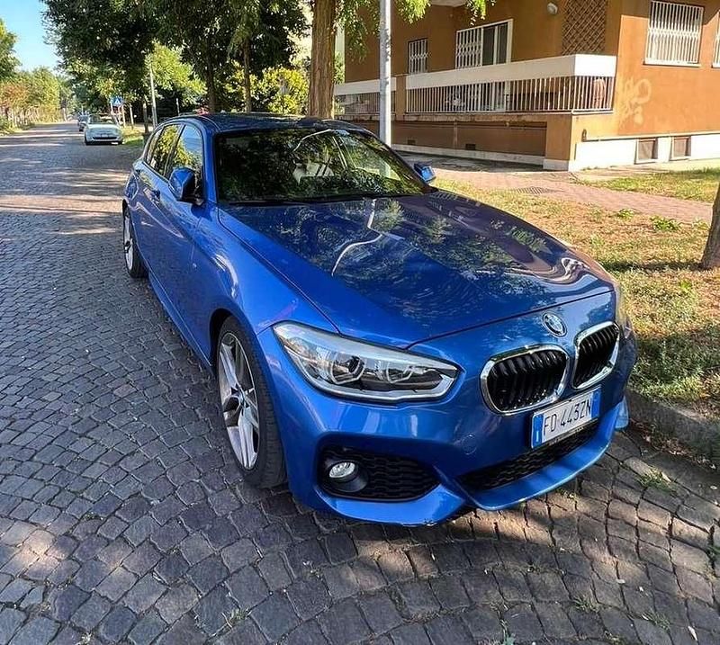 Usata BMW 118 M Sport 150 CV (110 kW) 2016 Blu/azzurro Utilitaria
