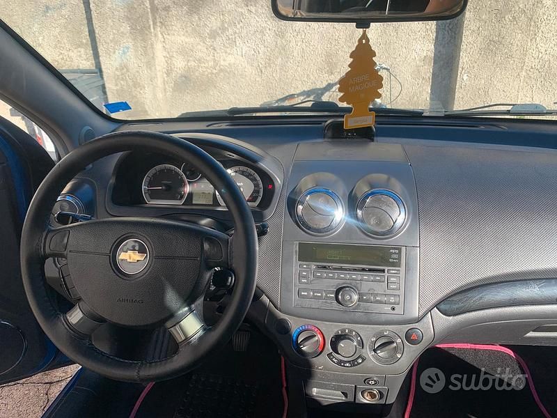 Usata Chevrolet Aveo 2009 Blu