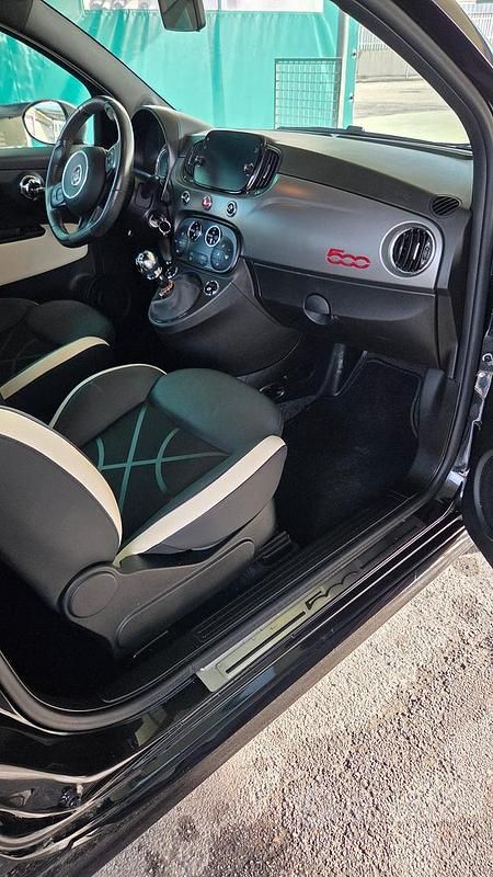 Usata Fiat 500C 69 CV (50 kW) 2019 Nero Cabrio