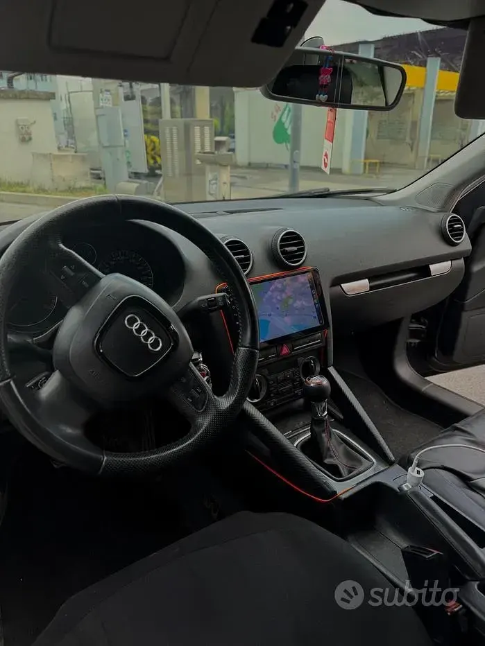 Usata Audi A3 S-Line 105 CV (77 kW) 2005 Nero Utilitaria