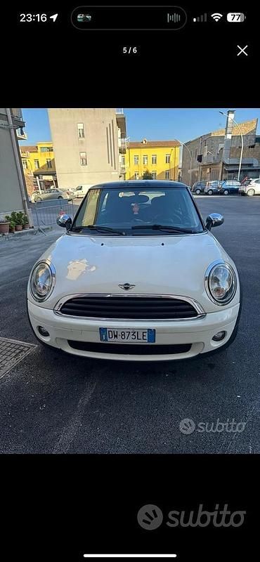 Usata Mini ONE 75 CV (55 kW) 2010 Bianco Utilitaria