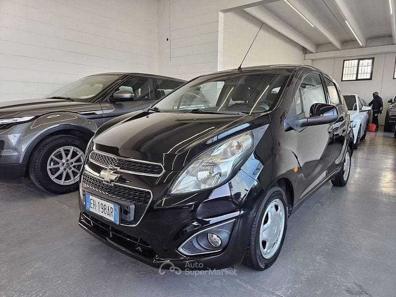 Usata Chevrolet Spark LS 68 CV (50 kW) 2011 Nero Utilitaria
