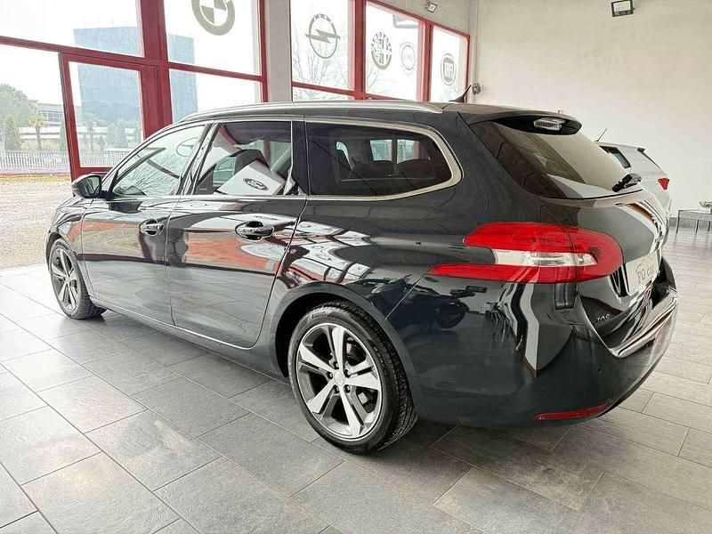 Usata Peugeot 308 SW Allure 150 CV (110 kW) 2015 Blu/azzurro Station wagon