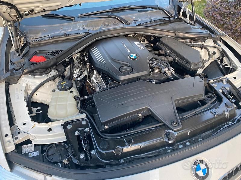 Usata BMW 420 Coupé Sport Line 190 CV (139 kW) 2016 Bianco Coupé