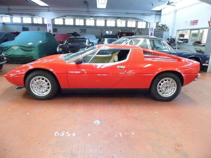 Usata Maserati Merak 299 CV (219 kW) 1977 Rossobeige Coupé