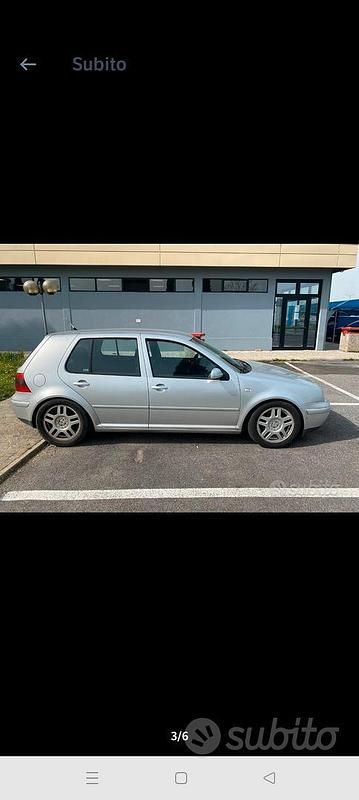 Usata VW Golf IV 2002 Grigio Berlina