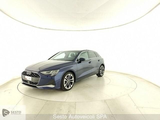Blu navarra metallizzato Usata 2025 Audi A3 Advanced Plus | 34.400 € - Immagine 1/4