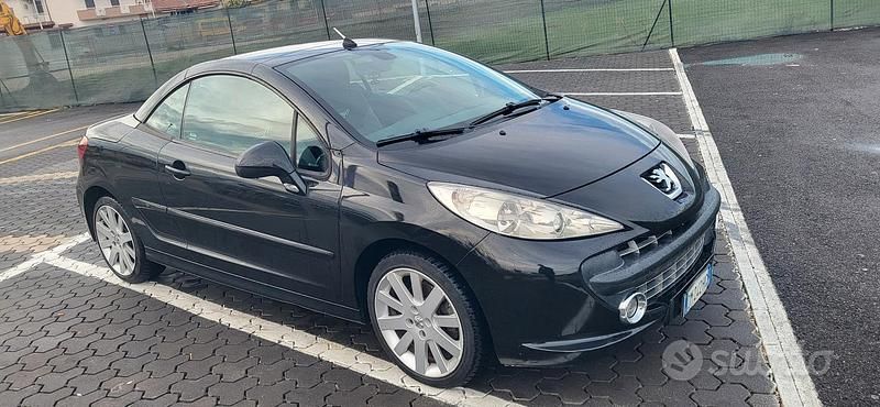 Usata Peugeot 207 CC 2008 Nero Cabrio