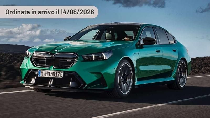 Nuova BMW M5 727 CV (534 kW) 2026 Argento Berlina