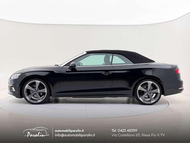 Usata Audi A5 Cabriolet Business 190 CV (139 kW) 2019 Nero mythos Cabrio