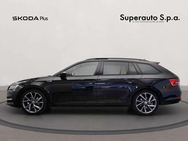 Usata Skoda Superb SportLine 218 CV (160 kW) 2023 Nero Station wagon
