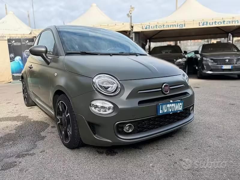 Usata Fiat 500 Riva 105 CV (77 kW) 2017 Verde Berlina
