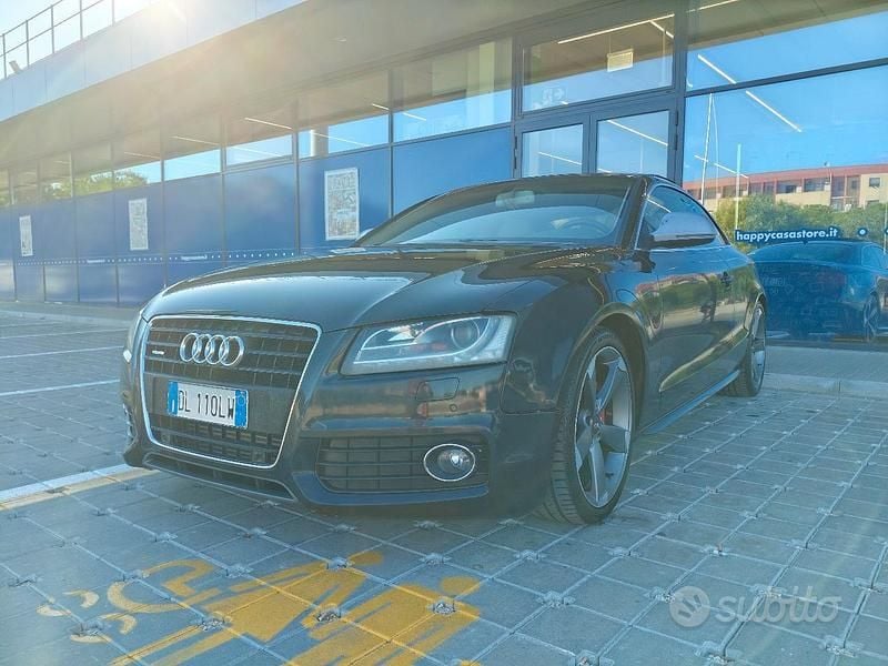 Usata Audi A5 S-Line 2007 Nero Coupé