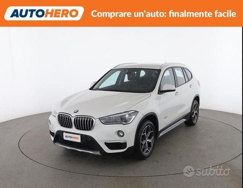 Usata BMW X1 xLine 150 CV (110 kW) 2016 Bianco SUV