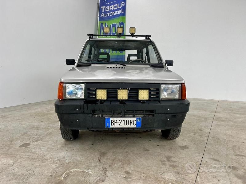 Usata Fiat Panda Young 54 CV (39 kW) 2001 Bianco Utilitaria