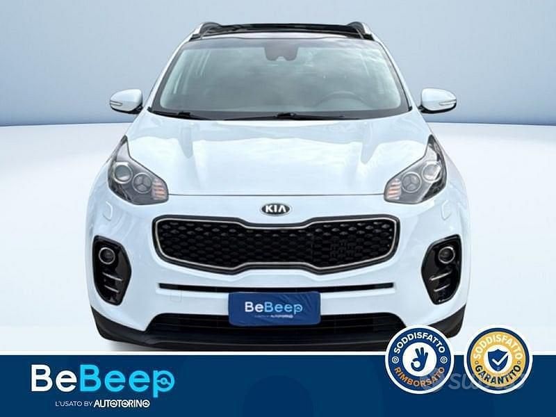 Usata Kia Sportage Style 115 CV (84 kW) 2016 Bianco pastello SUV