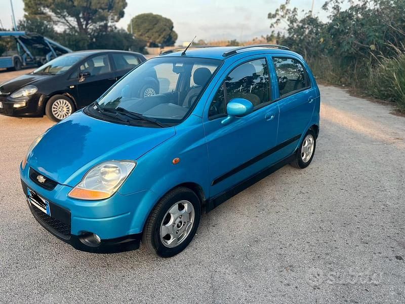 Usata Chevrolet Matiz 2008 Blu Utilitaria
