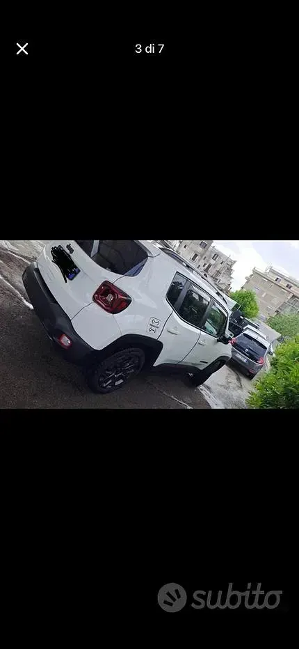 Usata Jeep Renegade 80th Anniversary 131 CV (96 kW) 2021 Bianco SUV