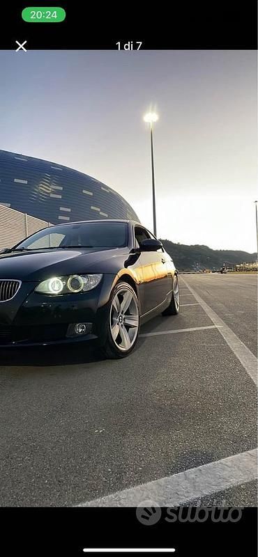 Usata BMW 320 2008 Nero Coupé