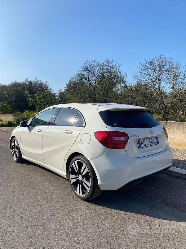 Usata Mercedes A200 Edition 136 CV (100 kW) 2014 Bianco Berlina