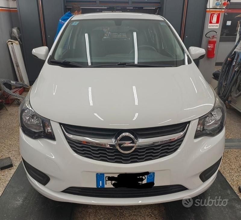 Usata Opel Karl 75 CV (55 kW) 2016 Bianco Utilitaria