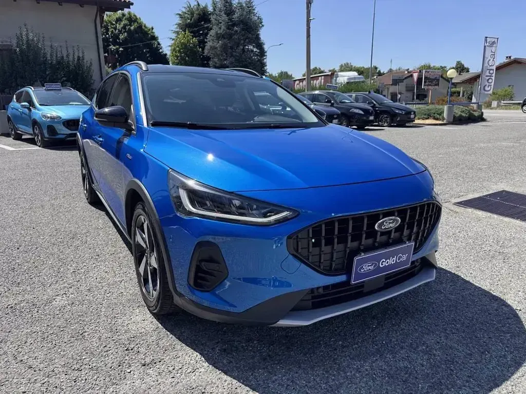 Usata Ford Focus Active X 125 CV (91 kW) 2022 Blu Berlina