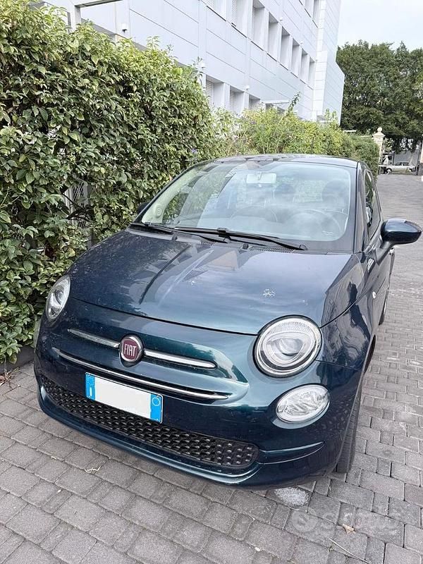 Usata Fiat 500 Lounge 69 CV (50 kW) 2020 Blu Utilitaria