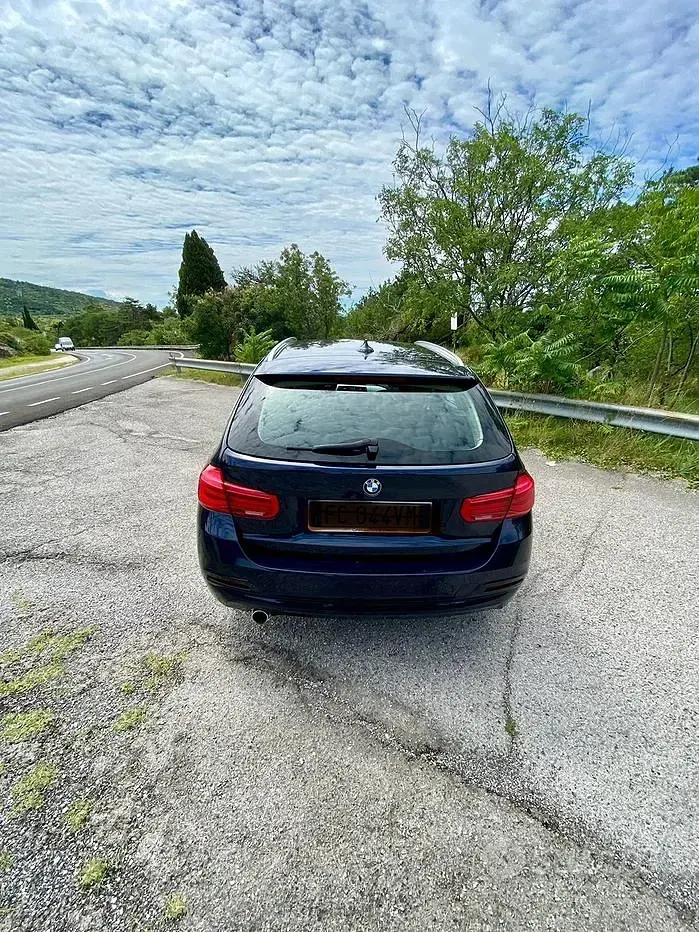 Usata BMW 316 Advantage 116 CV (85 kW) 2016 Blu Station wagon
