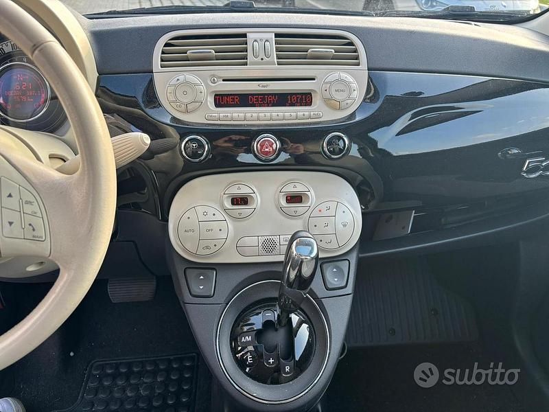 Usata Fiat 500 Lounge 69 CV (50 kW) 2007 Nero Berlina