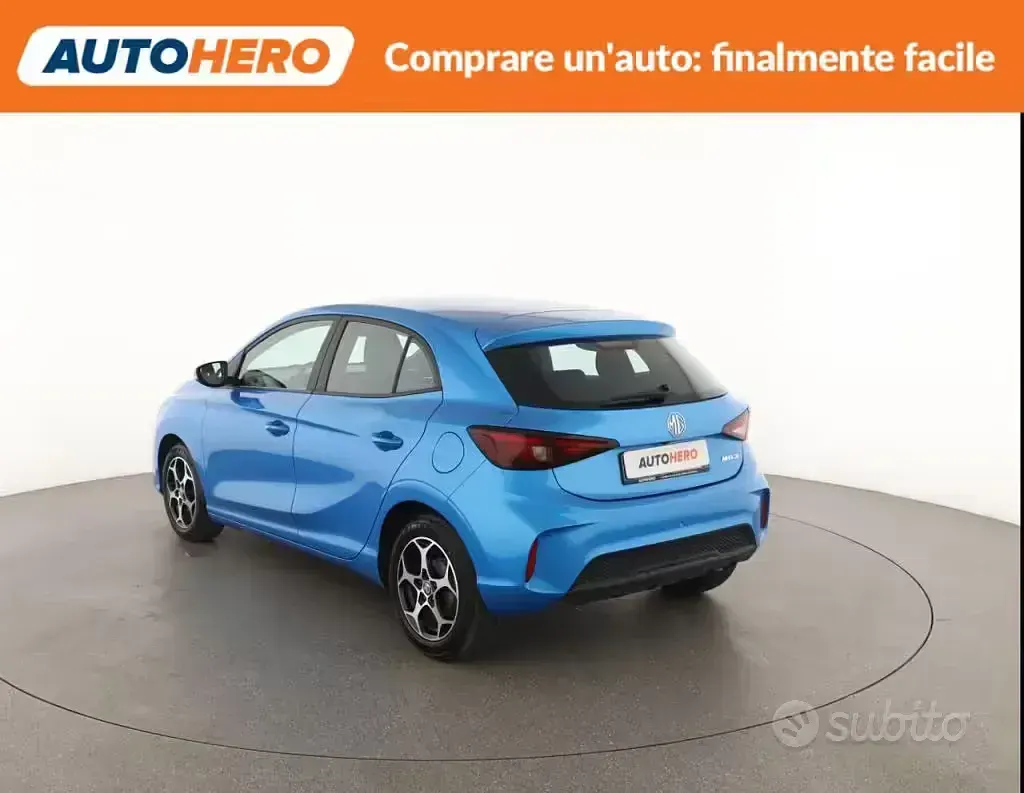 Usata MG MG3 Comfort 116 CV (85 kW) 2026 Blu Utilitaria