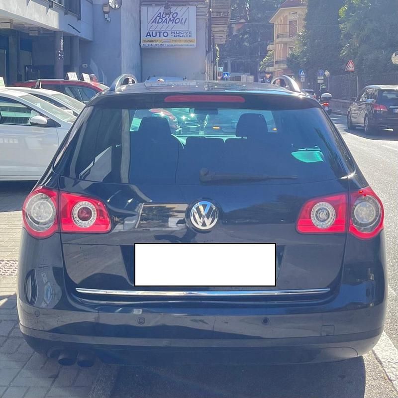 Usata VW Passat Highline 140 CV (102 kW) 2007 Nero Station wagon