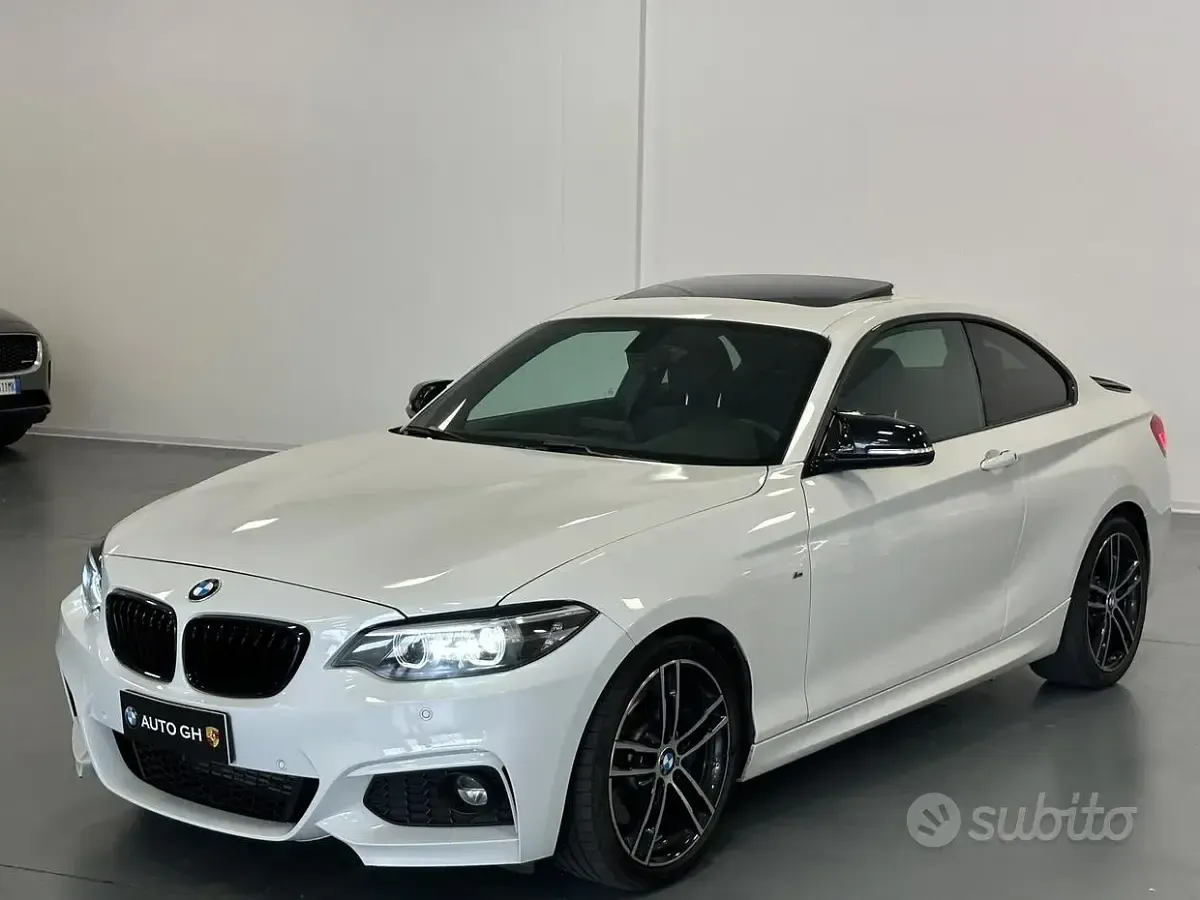 Usata BMW 220 M Sport 190 CV (139 kW) 2018 Bianco Coupé