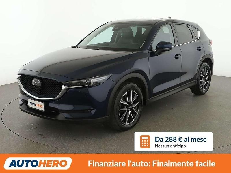 Usata Mazda CX-5 Exclusive 175 CV (128 kW) 2017 Blu/azzurro SUV