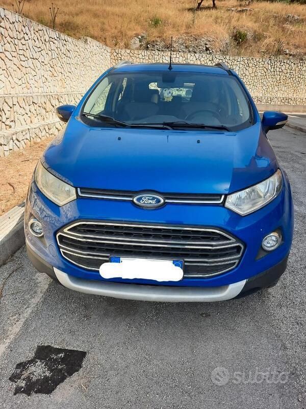 Blu Usata 2015 Ford Ecosport Titanium SUV | 9750 € (Buon prezzo) - Immagine 1/4
