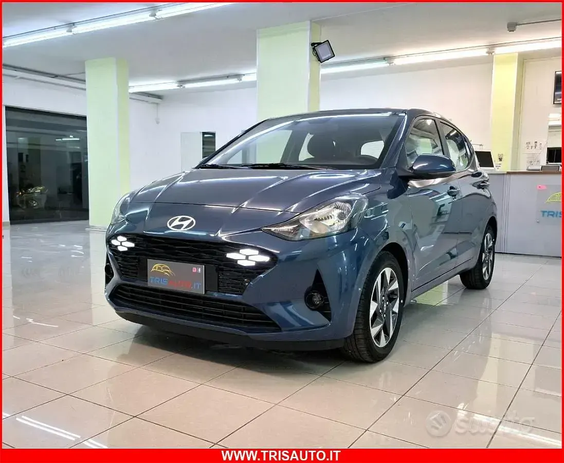Nuova Hyundai i10 63 CV (46 kW) 2025 Blu Utilitaria