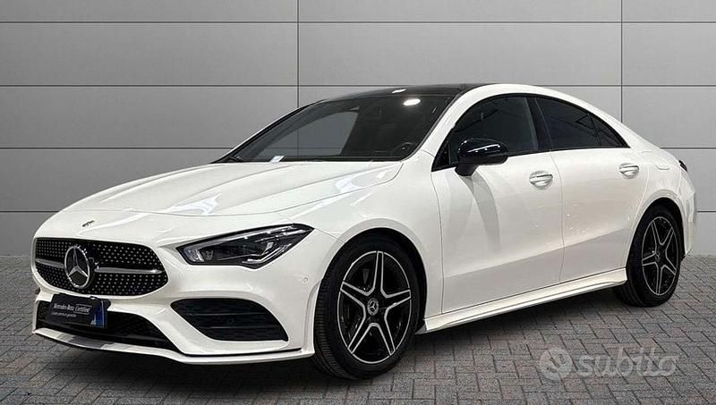 Usata Mercedes CLA220 Premium Plus 190 CV (139 kW) 2019 Bianco Berlina