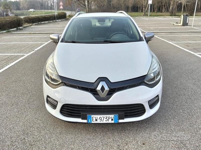 Usata Renault Clio GrandTour GT 120 CV (88 kW) 2014 Bianco Station wagon