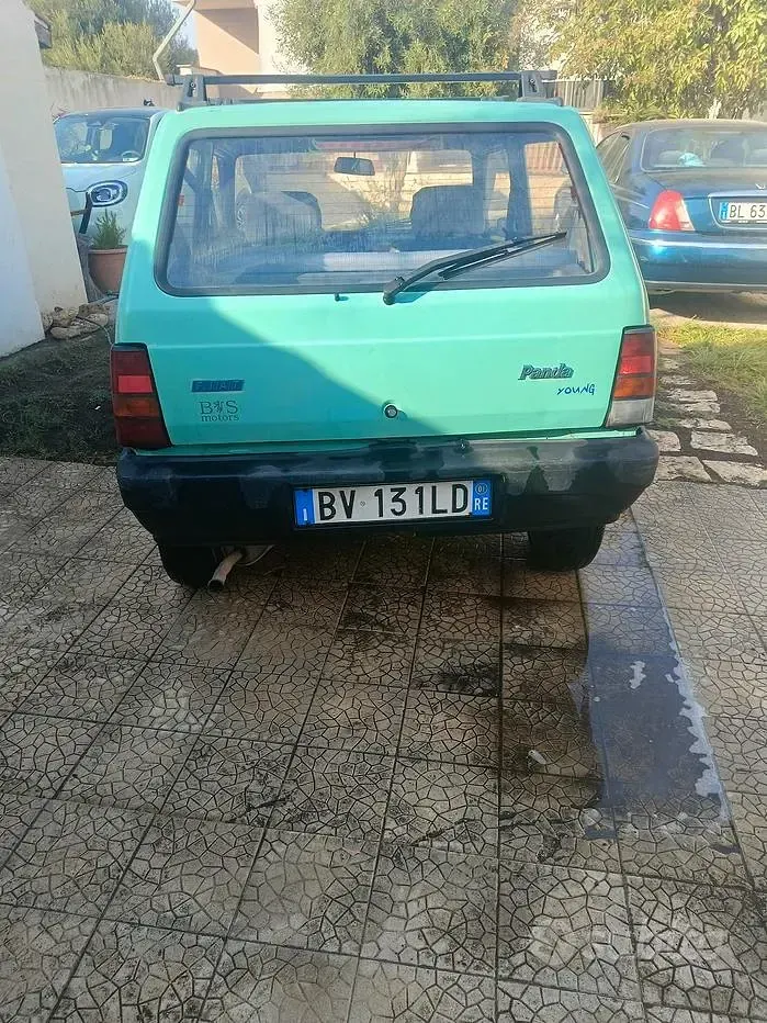 Usata Fiat Panda 54 CV (39 kW) 2001 Verde Berlina