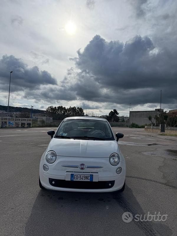 Usata Fiat 500 Pop 69 CV (50 kW) 2010 Bianco Berlina