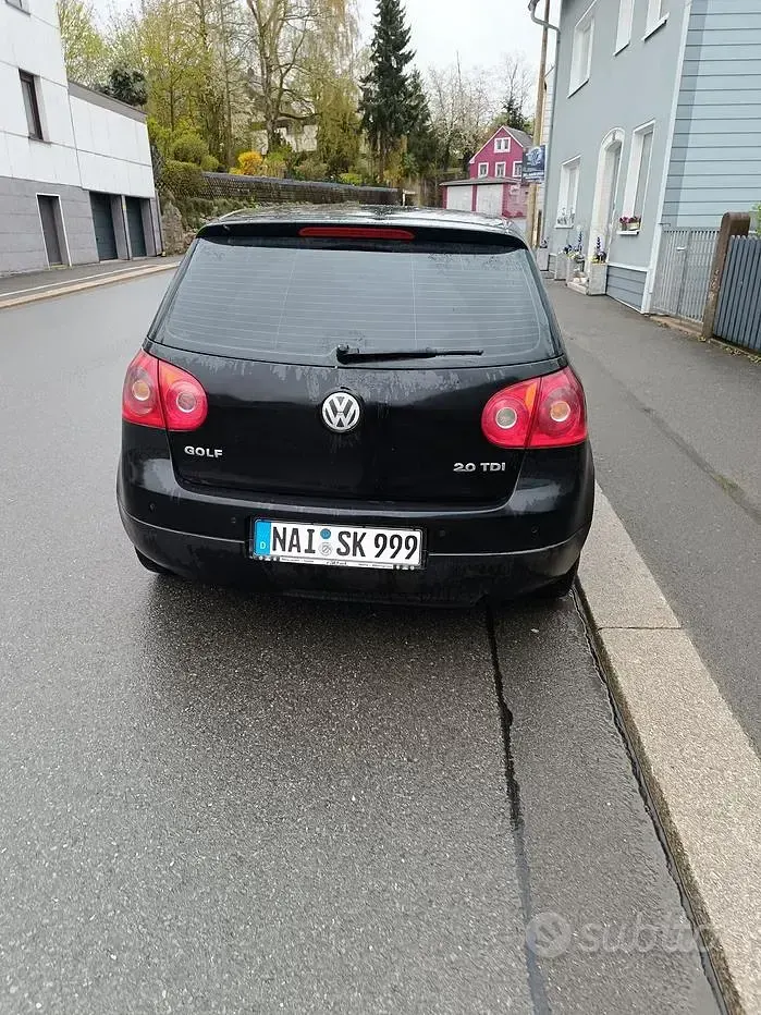 Usata VW Golf IV 140 CV (102 kW) 2004 Nero Berlina