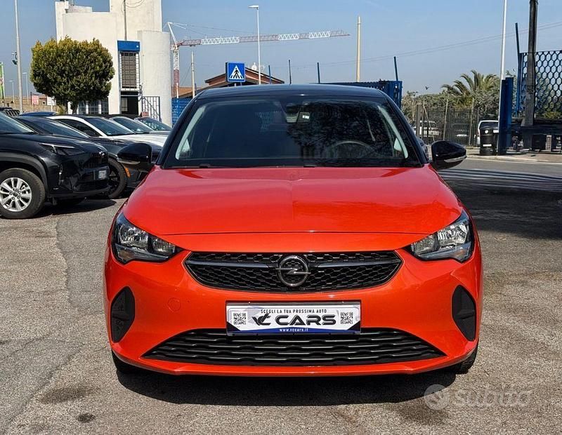 Usata Opel Corsa Edition 74 CV (54 kW) 2021 Arancione Utilitaria