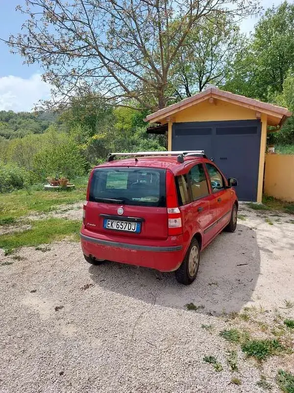 Usata Fiat Panda 69 CV (50 kW) 2011 Rosso Utilitaria