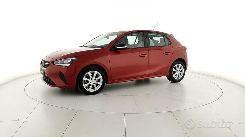 Usata Opel Corsa Edition 102 CV (75 kW) 2022 Rosso Utilitaria
