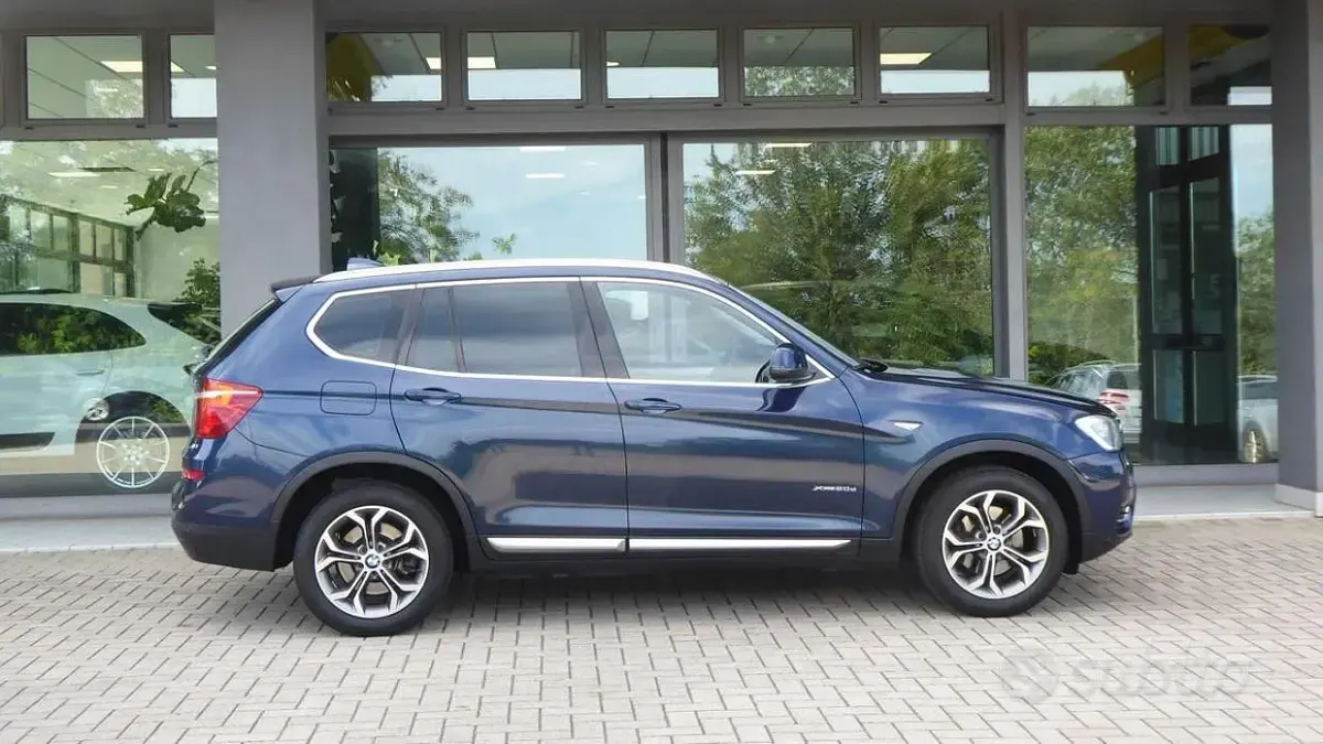 Usata BMW X3 xLine 190 CV (139 kW) 2016 Deepsea blue SUV