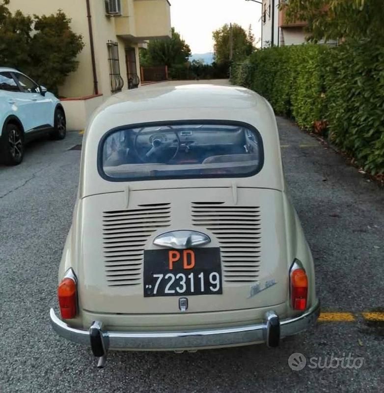 Usata Fiat 600D 1960 Bianco
