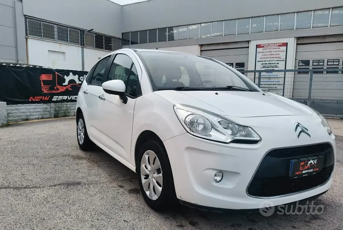 Usata Citroën C3 82 CV (60 kW) 2013 Bianco Berlina