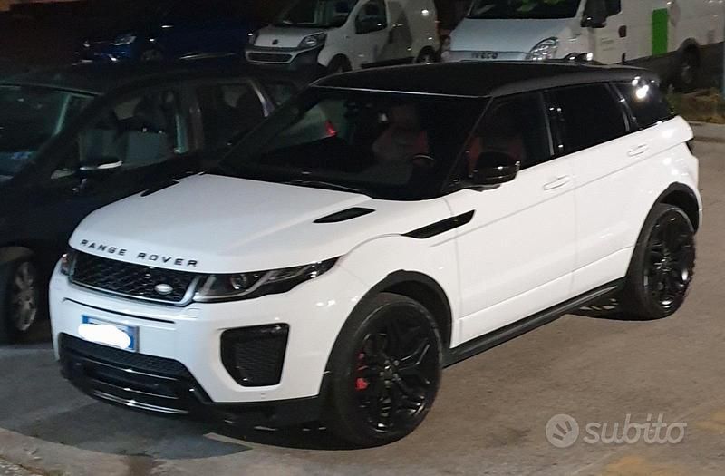 Usata Land Rover Range Rover evoque Black Edition 190 CV (139 kW) 2015 Bianco SUV