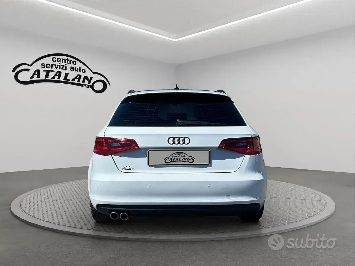 Usata Audi A3 S-Line 150 CV (110 kW) 2015 Bianco Berlina